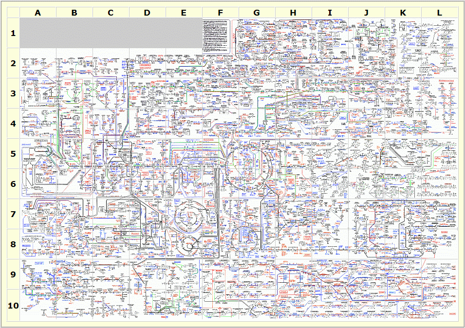 Cellular Metabolism Chart