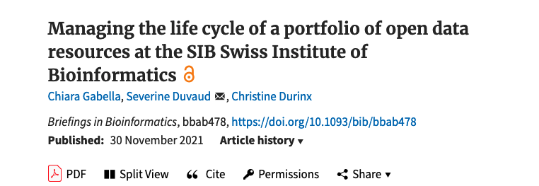 SIB resource management publication